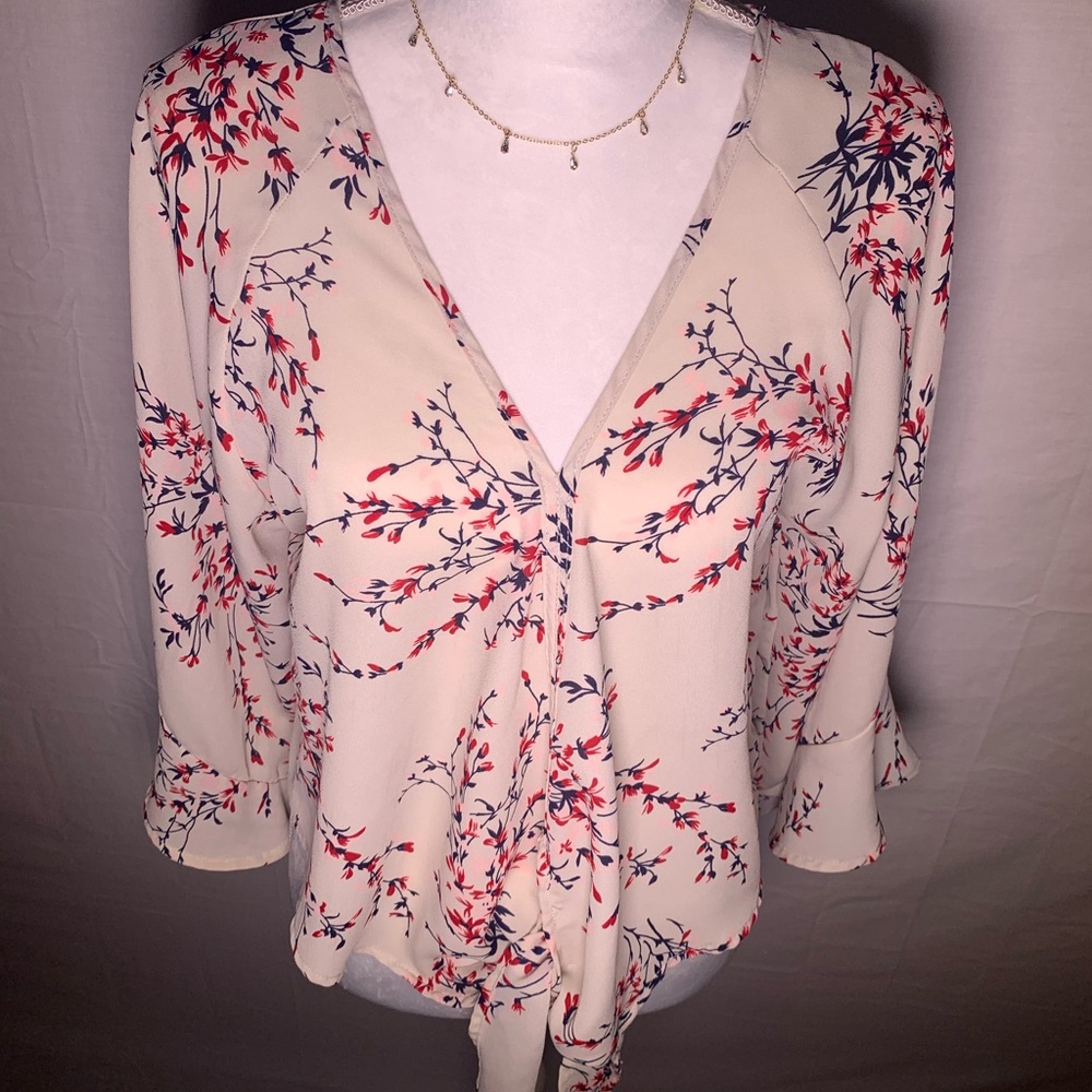 Long sleeve blouse